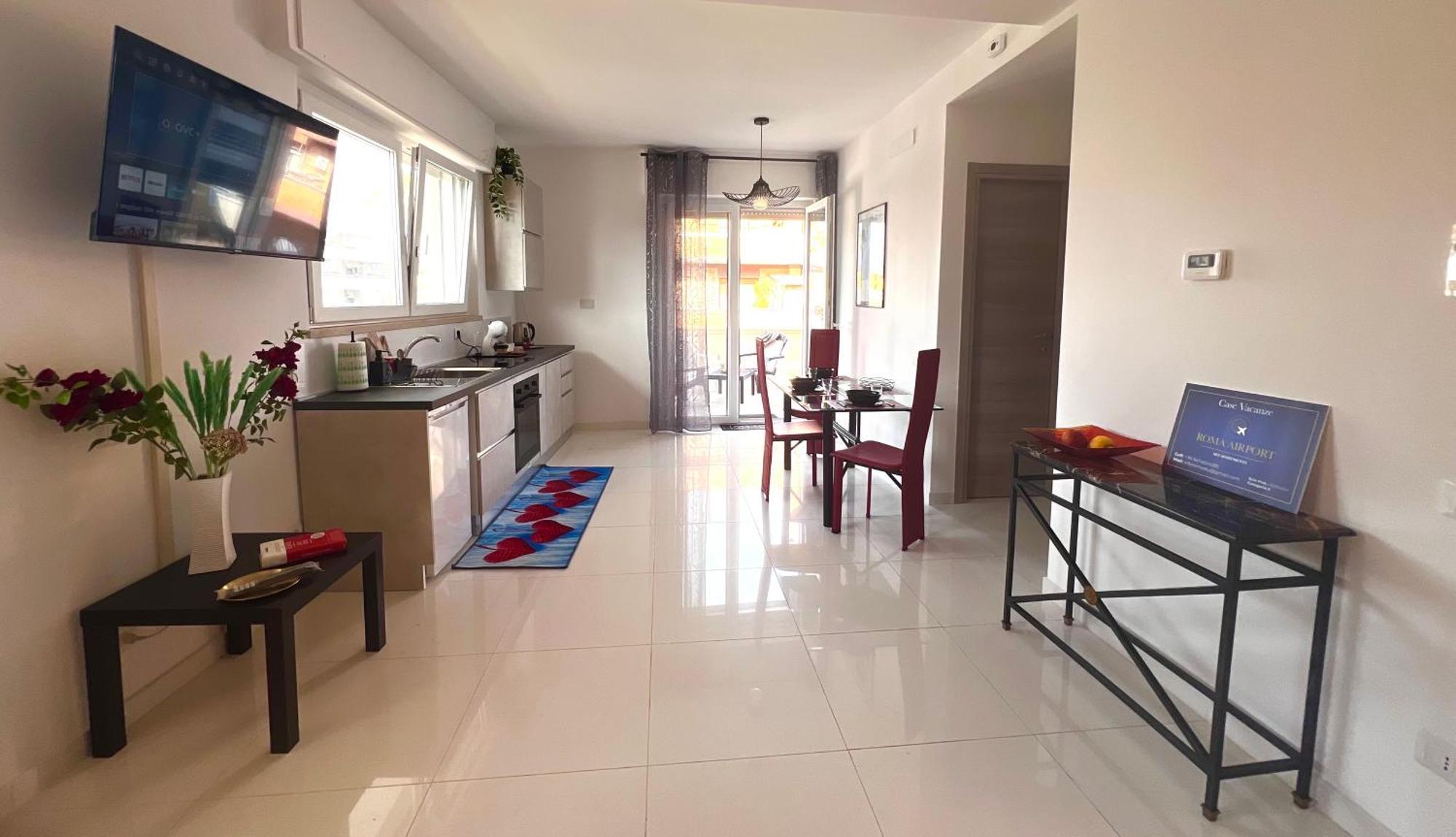 Roma Airport Sky Apartments 피우미치노 외부 사진