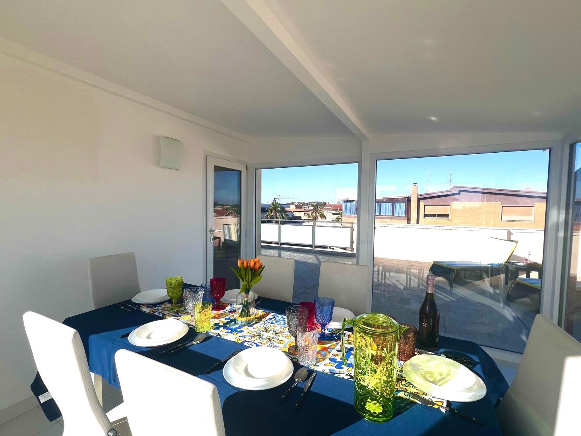 Roma Airport Sky Apartments 피우미치노 외부 사진
