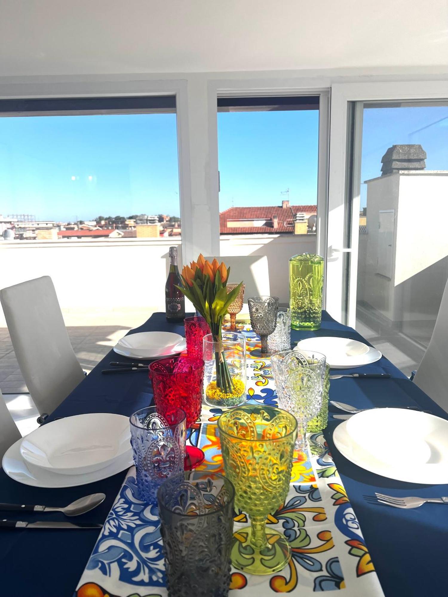 Roma Airport Sky Apartments 피우미치노 외부 사진