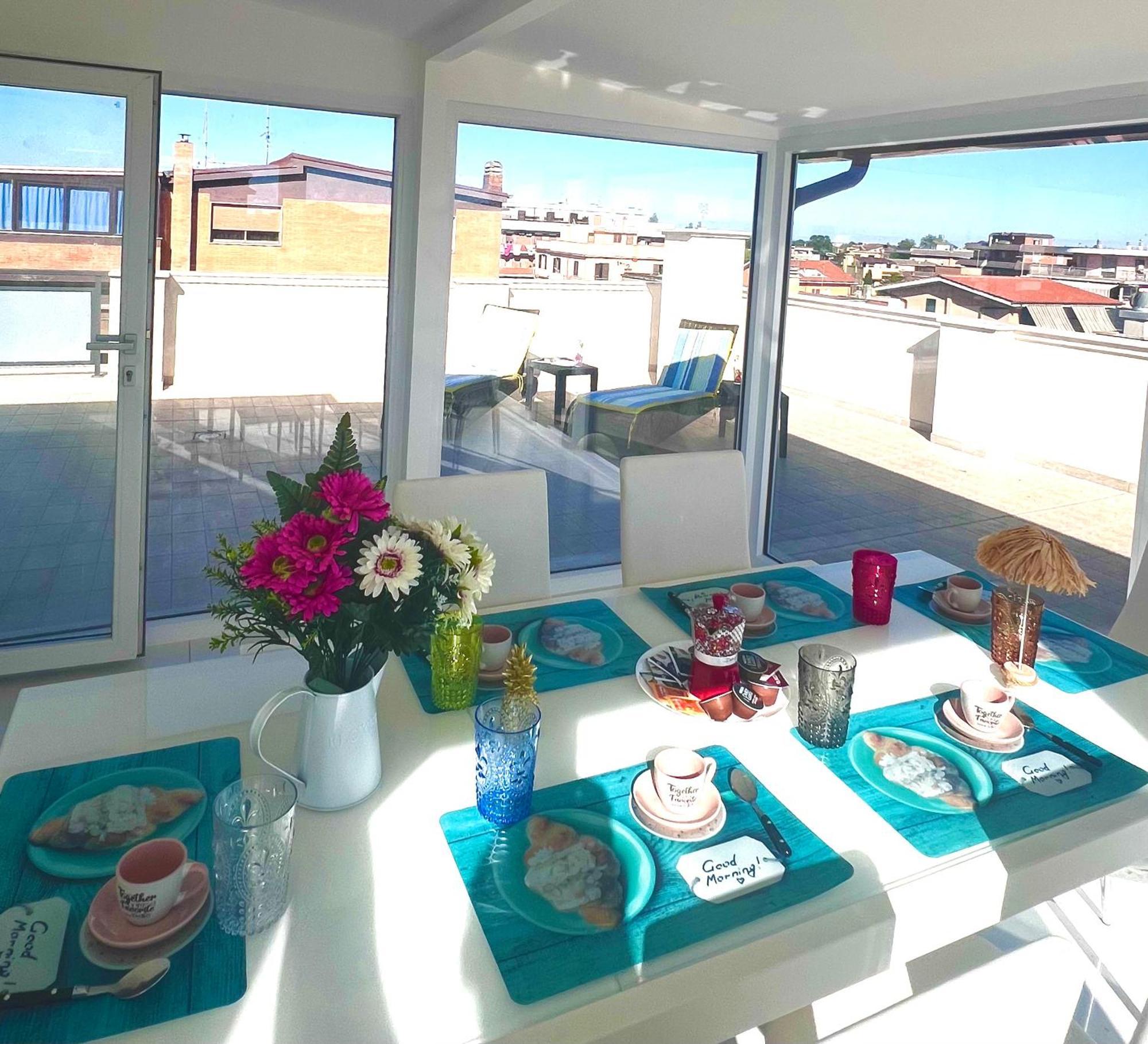 Roma Airport Sky Apartments 피우미치노 외부 사진